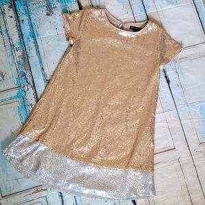 Ava & Yelly sequins shift dress